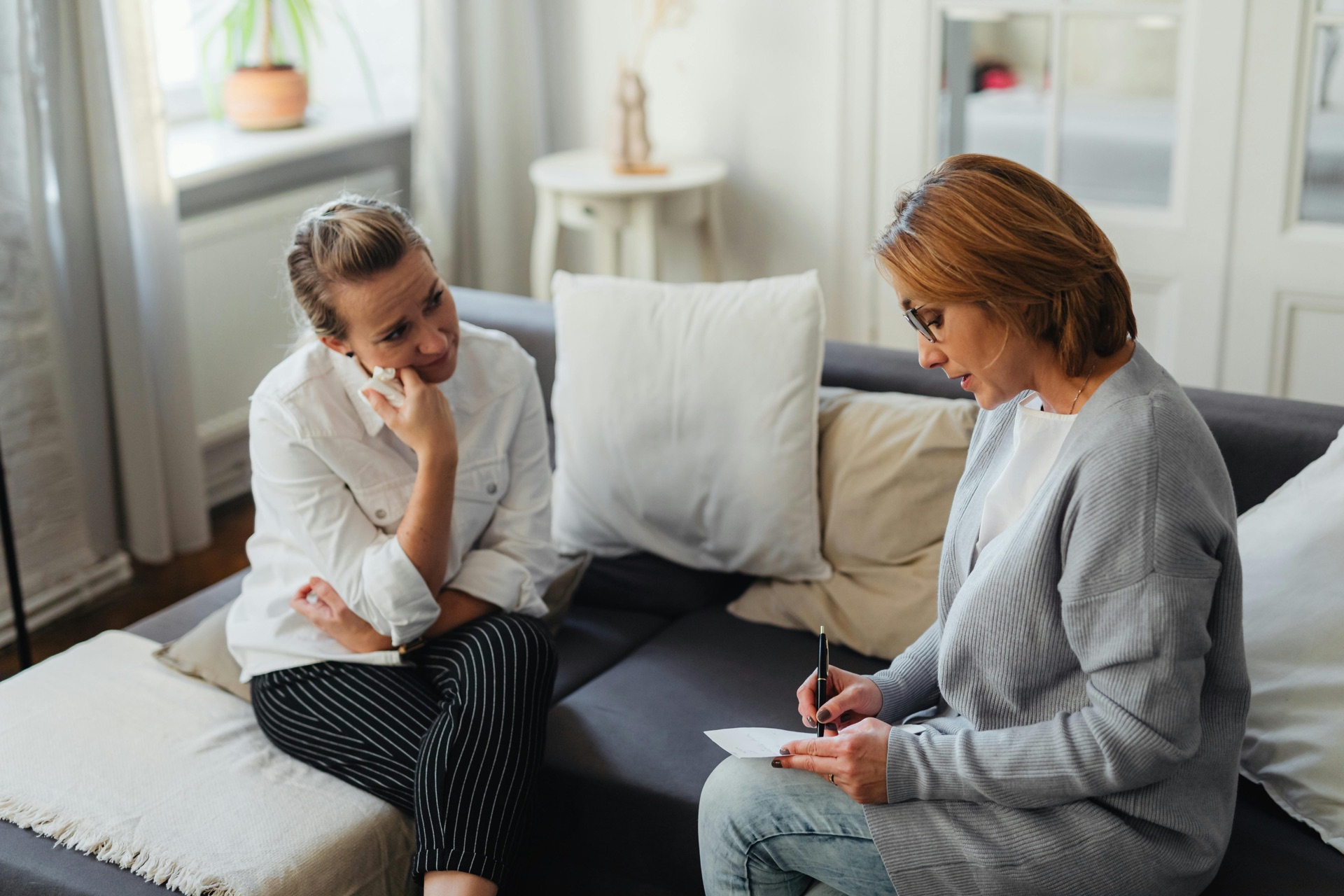 Grief therapy support